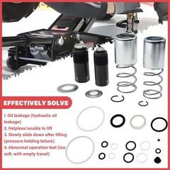 3-Ton Dual Pump Floor Jack Rebuild Kit – Seal & Repair Parts for Horizontal Jack