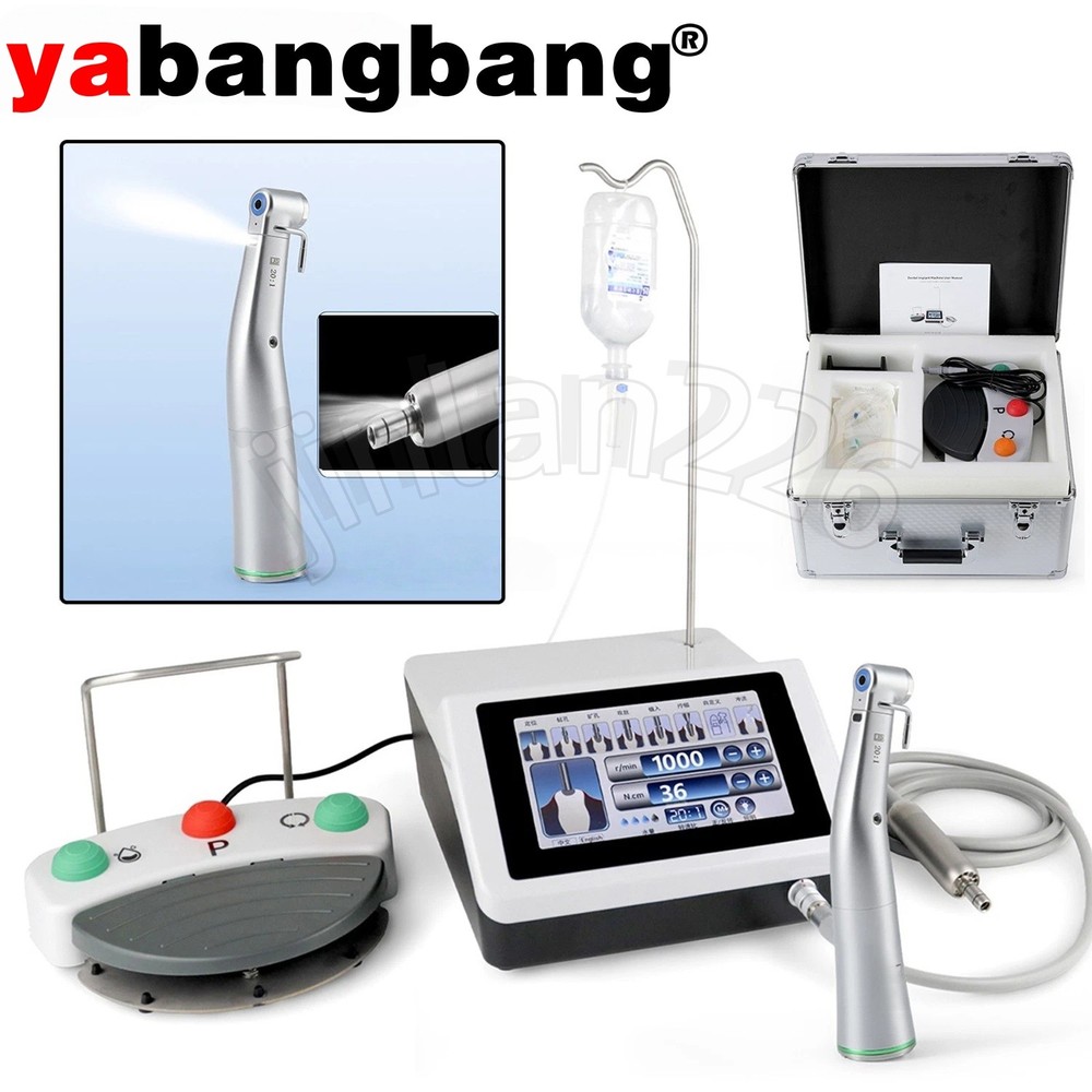 Dental Implant System Motor Physiodispenser Surgical Brushless Motor+20:1 Contra