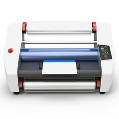 CA PICKUP 13.8″ Desktop Thermal Roll Laminator for A3/A4 UV DTF Film PET Film