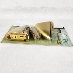 Shelving by Design Brushed Brass Shelf Grip Item 160457 Shelf Brackets Vintage