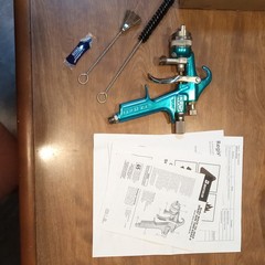 BINKS MACH 1SL PRESSURE PAINT SPRAY GUN HVLP