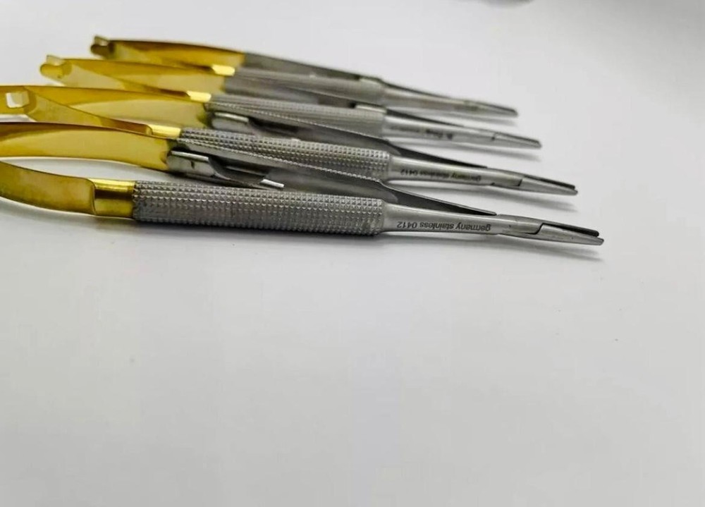 HU FRIEDY Castroviejo straight Needle Holder 7″ 18cm NH5024 lot of 4