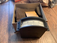 Hickok Signal Strength Panel Meter 200ua New Old Stock