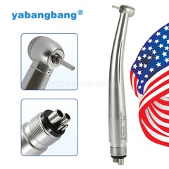 Mini Head Dental High Speed Handpiece One Water Spray Air Turbine M4 4Hole