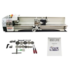 WM210V Inch Precision Instrument Metal Bench Lathe Brushless Motor 8″*39″ 110V