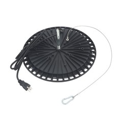 4 Pcs 150W High Bay Light UFO LED With Hook Safety Rope 18000LM Lighting Fixture
