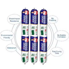 9900 Waterproof Sealant, Outdoor Silicone Waterproof Sealants Heat Resistant