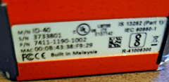 Omron Microscan Bar Code Reader 7411-1190-1002