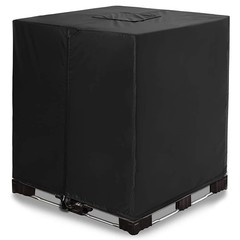 210D Zipper IBC Tote Cover，black green oxford cloth material for 275 gallon