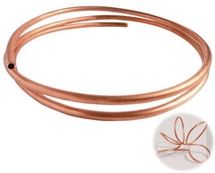 Quickun Copper Tube 1/8″ ID × 5/32″ OD (3-4mm) 5/32 OD, 9.84FT(3Meters)