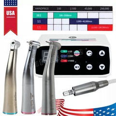 Dental Electric LED Brushless Micro Motor/1:5 1:1 Increasing Fiber Handpiece