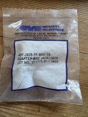 Midwest Microwave ADT-2829-FF-BNC-10 Adapter