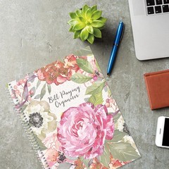 Current Pale Peony Paying Organizer Book 9 x 12 inches, Bill