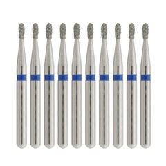 Multi-Use Dental Diamond Burs D245 FG 830/008M Medium Grit Pear High Speed