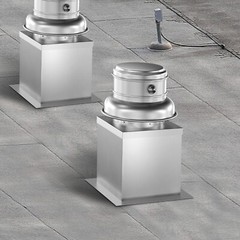 Roof Food Truck Exhaust Fan Centrifugal Downblast Fan For Restaurant Kitchen
