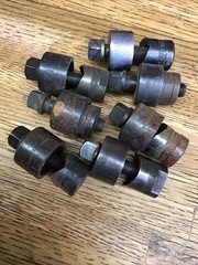 ( One Set ). Greenlee 1/2″ CONDUIT – 7/8″ Diameter Knock Out Punch Die