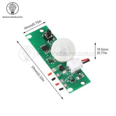 3.7V Infrared Induction Motion Body Sensor Module Solar Lamp Panel Circuit Board