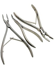 SET of 3 Premium Grade Bone Rongeur Micro Friedman,Bluementhal and Micro Forcep