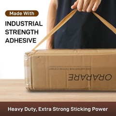36 Rolls Heavy Duty Tan-Brown Packing Tape 2 “x 110 Yards 330 Feet Per Roll
