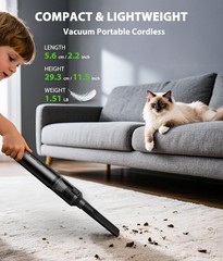 Voice-tank Portable Cordless Handheld Vacuum Cleaner 4-in-1