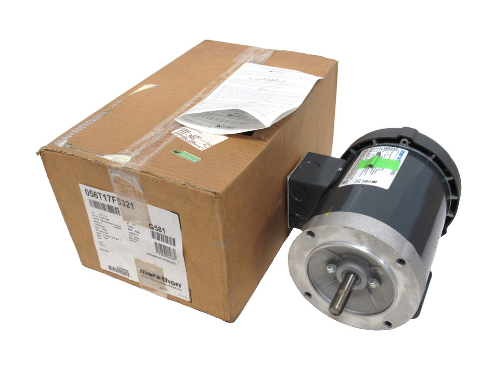 NEW MARATHON G581 MOTOR 1/2-1/3HP 208-230/460V