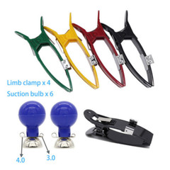 Various Adult Chest Suction Cup Bulb&Limb Clamp ECG EKG Electrodes for Din