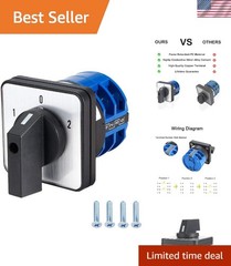 High-Quality LW28-32 Changeover Switch – 3-Position, 32A, 690V – Easy to Install