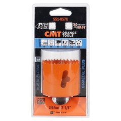 CMT 551-057X Bi-metal Plus Hole Saw D=2-1/4in (57mm) for 550-PH11, 550-PA01
