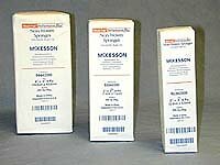 McKesson Non-Woven Sponge Polyester/Rayon 4-Ply 3X3In Sq – Pack of 200 10 PACK
