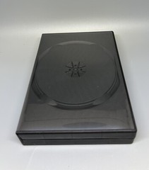 1PCS TOP QUALITY 9-Disc DVD CASE, BLACK 1 1/4″ SPINE DH9 FREE SHIPPING