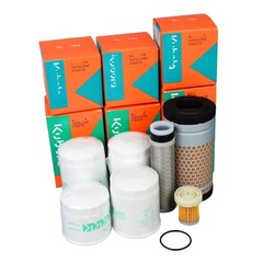 Complete Filter Kit For Kubota B2630 B2650 HSD w/ 2 Hydraulic Filters