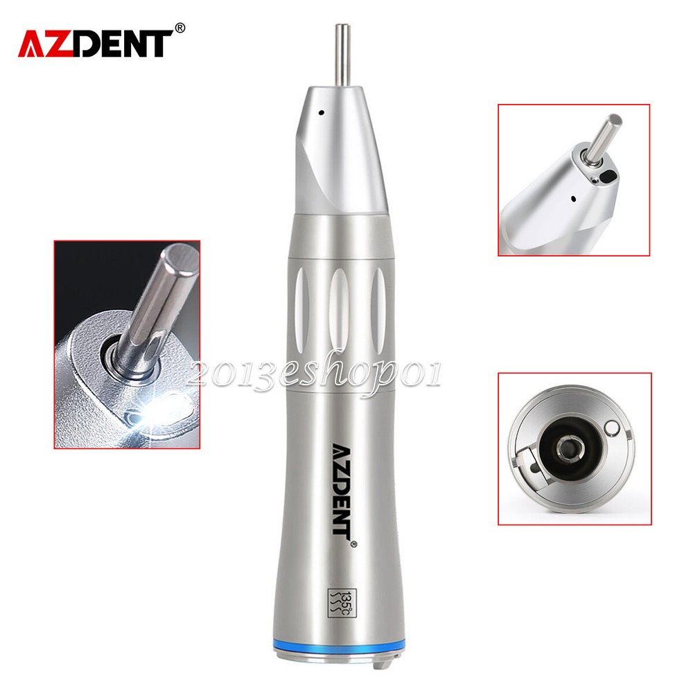 Dental 1:1 Optic Fiber surgical Straight Nose Cone Low Speed Handpiece