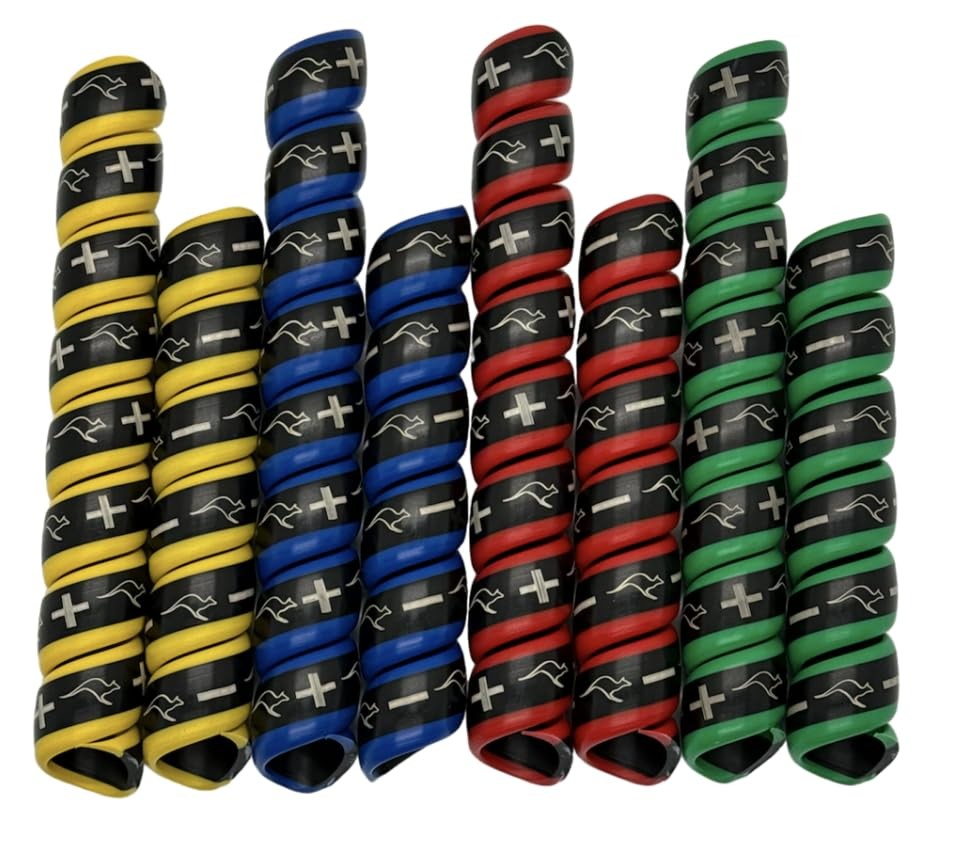 Outback Wrap Hose Markers | Hose Protector & Tagging Wrap 4-Pair Pack