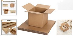 Reliable Small Shipping Boxes – Eco-Friendly Kraft, 5x5x5 Inches, 6 Count
