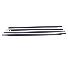 4Pcs For 2016-2021 Honda Civic Sedan Window Weatherstrip Moulding Seal Belt New