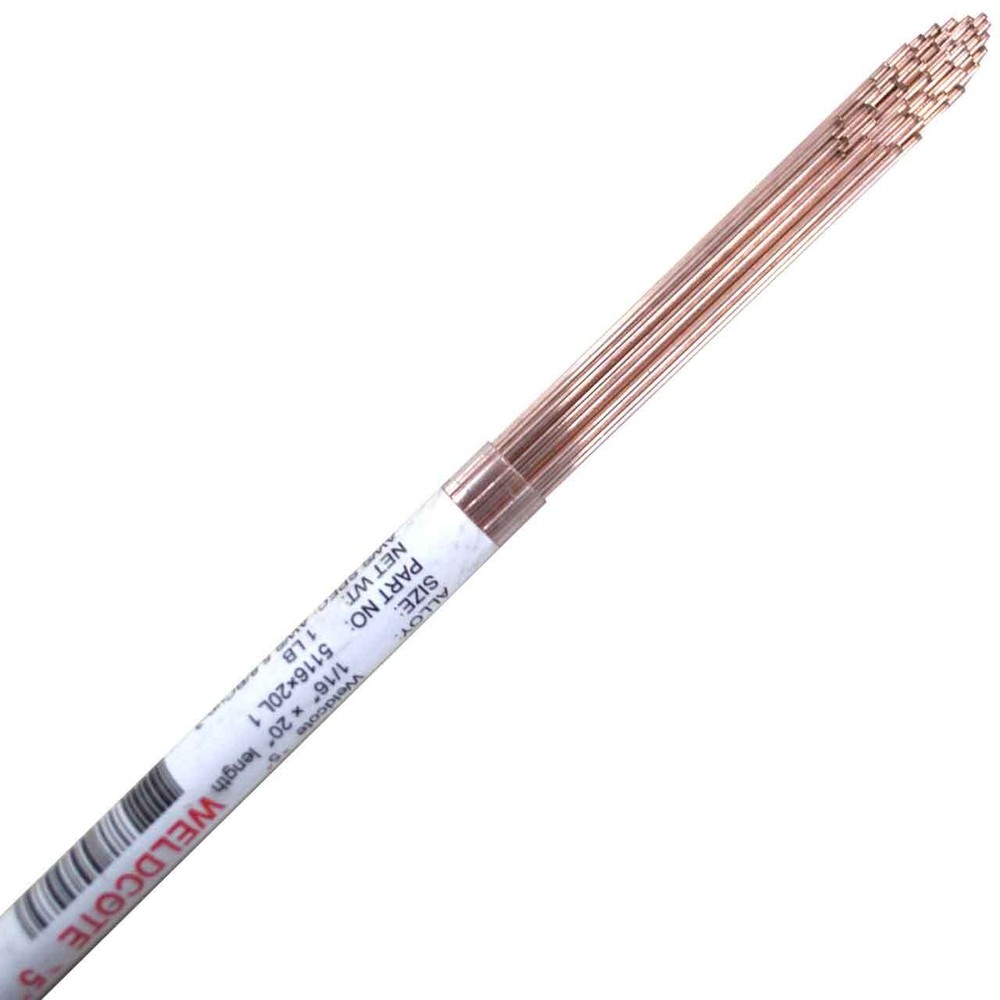 Weldcote “5” 1/8″ x 20″ 1 lb Phos-Copper Silver 5
