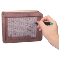 Cash Vault Wooden Savings Box – Wooden Cash Saver Money Box