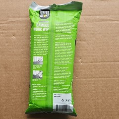 GREAT STUFF Heavy Duty Bamboo Work Wipes 30 Ct Unscented Multi-Surface 7500104