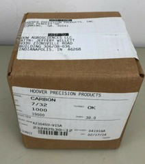 Hoover Scientific 19,000 Carbon balls 7/32 (30 pounds), grade 1000 — NEW