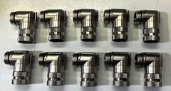 Amphenol Sine Systems MA1EAP1700 17 position 90 rotatable plug threaded P-type