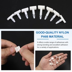 25Pcs Adhesive PCB Spacer Support Height 0.24″ Fits PCB Hole Dia 3mm to 3.2mm