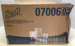 Scott 07006 Coreless Jumbo Jr. 2-Ply Toilet Paper Rolls, 12 Rolls, Free Shipping
