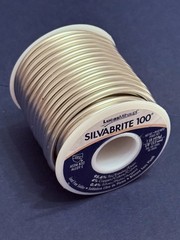 Silvabrite 100 Solder Roll 1lb, 95.6% Tin, 4% Copper, .4%