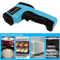 Infrared Thermometer LCD Laser Temperature Gun IR Temp Meter Non-contact Digital