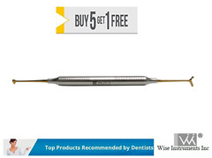 Wise Dental Burinsher 29-34, Titanium Nitride, Fully Autoclavable