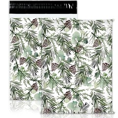 100Pcs 10×13 Inch Christmas Poly Mailer Packaging Bags for Winter Small Business