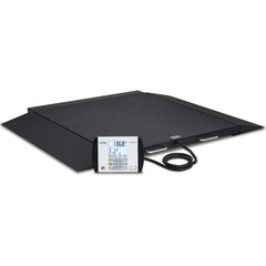 Detecto 6500 Portable Wheelchair Scale 1,000 lb x 0.2 lb BMI WiFi w/ AC Adapter