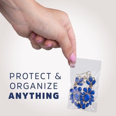 – 1000 Count, 2″ x 3″ Clear Plastic Resealable Zip Bags, Bulk 2 Mil, Strong &…