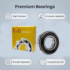 10 Pack 608-2RS Bearings 8x22x7mm Rubber Sealed Skateboard Scooter Wheel Parts