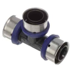 Viega 49883 PureFlow PEX Press Tee 1-1/2 x 1-1/2 x 1/2 Replacement MPN